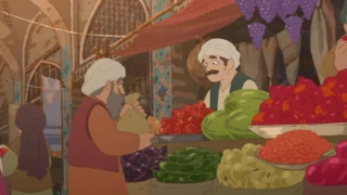 Кадр 1 из аниме «Шатёр чародея»
