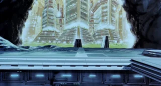 Кадр 1 из аниме «Мобильный воин Гандам: Ответный удар Чара»